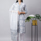 Blue Printed Cotton Kurta Set with Dupatta – Festive Wear for Women