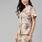100% Cotton Women's Baby Pink Jungle Print Sleep Set