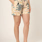 100% Cotton Women's Baby Orange Jungle Print Sleep Set
