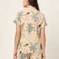 100% Cotton Women's Baby Orange Jungle Print Sleep Set