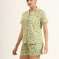 100% Cotton Baby Green Night Suit for Comfort