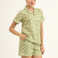 100% Cotton Baby Green Night Suit for Comfort