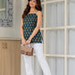 Aavinyaa Cotton Short Kurti for Women and Girls, Office and Casual Wear Teal